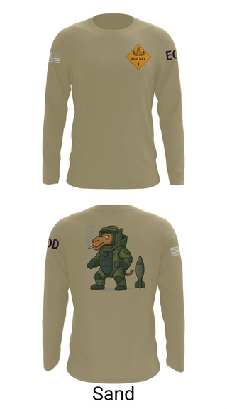 Long Sleeve Performance Shirt, 1st EOD DET, , Teamtime, Team time, sublimation, custom sports apparel, team uniforms, spirit wear, spiritwear, sports uniforms, custom shirts, team store, custom team store, fundraiser sports, apparel fundraiser