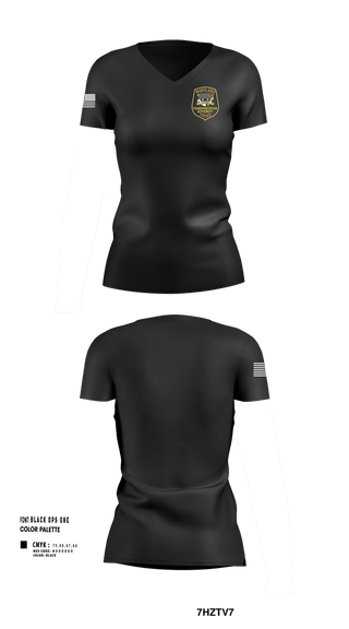 Womens Short Sleeve Vneck Shirt, VIPER TEAM, Police, Teamtime, Team time, sublimation, custom sports apparel, team uniforms, spirit wear, spiritwear, sports uniforms, custom shirts, team store, custom team store, fundraiser sports, apparel fundraiser
