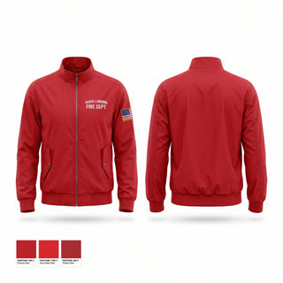 Windbreaker, Paris Landing Fire Dept, Fire Department, Teamtime, Team time, sublimation, custom sports apparel, team uniforms, spirit wear, spiritwear, sports uniforms, custom shirts, team store, custom team store, fundraiser sports, apparel fundraiser