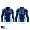Kryptonite 8U (Burns, TN) 59860808 Women's Long Sleeve V-neck Shirt - 1
