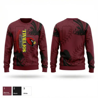 Crew Neck Sweatshirt, Lady Cardinals, Softball, Teamtime, Team time, sublimation, custom sports apparel, team uniforms, spirit wear, spiritwear, sports uniforms, custom shirts, team store, custom team store, fundraiser sports, apparel fundraiser