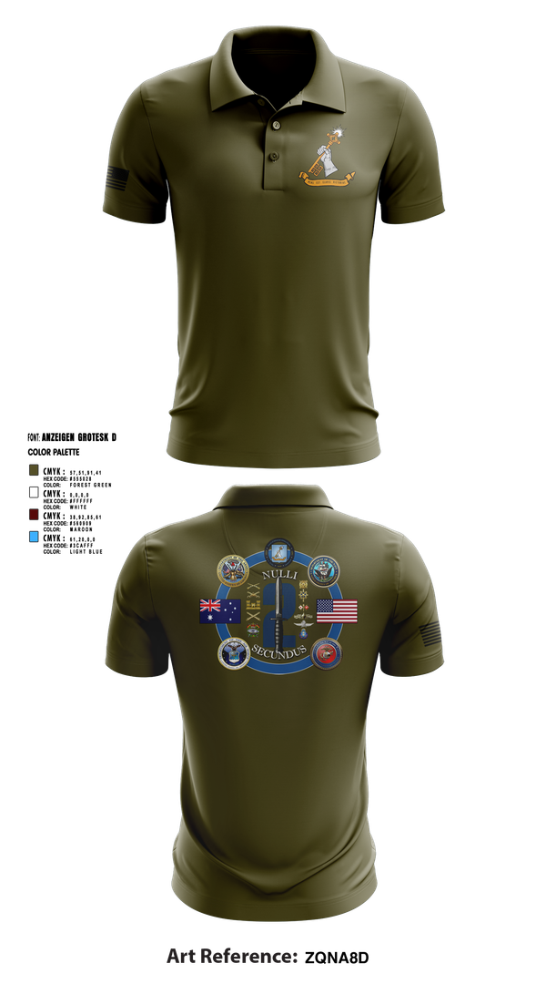 Short Sleeve Performance Polo, TM1SM2, Army, Teamtime, Team time, sublimation, custom sports apparel, team uniforms, spirit wear, spiritwear, sports uniforms, custom shirts, team store, custom team store, fundraiser sports, apparel fundraiser