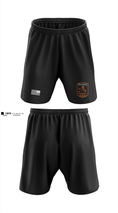 Wellsville TRT 21200750 Athletic Shorts With Pockets - 5