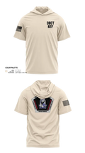3BCT H2F 56762054 Short Sleeve Performance Shirt with hood - 100