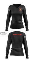 Douglass Township Police Department 8004628 Women's Long Sleeve V-neck Shirt - 32