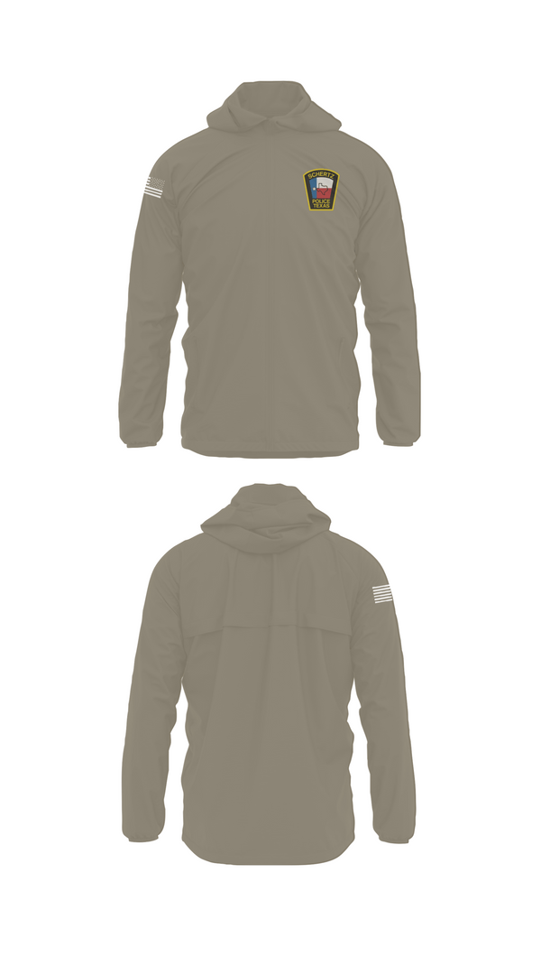 Windbreaker, Schertz PD, Police, Teamtime, Team time, sublimation, custom sports apparel, team uniforms, spirit wear, spiritwear, sports uniforms, custom shirts, team store, custom team store, fundraiser sports, apparel fundraiser