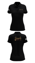 Sugah Please Breakfast Brunch Bar 84715642 Women's Short Sleeve Performance Polo  - 36