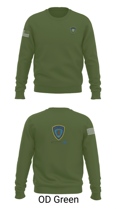 Port Authority Police 67694439 Crew Neck Sweatshirt - 43