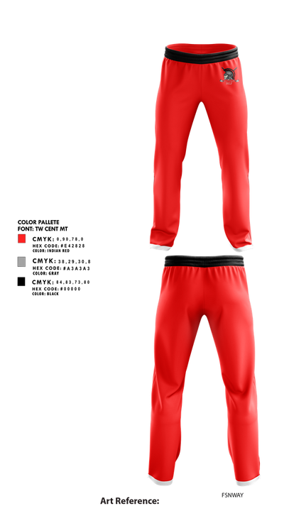 Southeastern Trojans 23685294 Sweatpants - 1