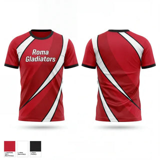 Old School Cotton Feel Shirt, Roma Gladiators, Baseball, Teamtime, Team time, sublimation, custom sports apparel, team uniforms, spirit wear, spiritwear, sports uniforms, custom shirts, team store, custom team store, fundraiser sports, apparel fundraiser