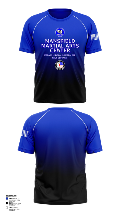 Mansfield Martial Arts Center Short Sleeve Performance Shirt - 17