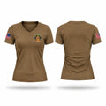 Desert Rat PT/OT Women's Short Sleeve V-neck Shirt - 1