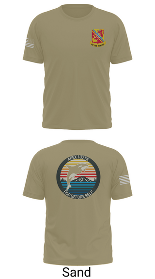 Old School Cotton Feel Shirt, A BTRY, 1-37FAR, , Teamtime, Team time, sublimation, custom sports apparel, team uniforms, spirit wear, spiritwear, sports uniforms, custom shirts, team store, custom team store, fundraiser sports, apparel fundraiser