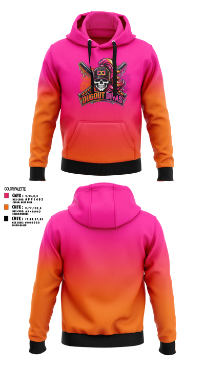 Dugout divas 33189560 Hoodie - 7