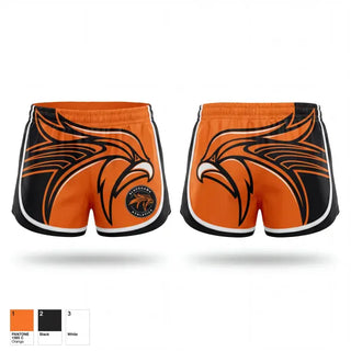 Womens Shorts, Fennville Blackhawks, Softball, Teamtime, Team time, sublimation, custom sports apparel, team uniforms, spirit wear, spiritwear, sports uniforms, custom shirts, team store, custom team store, fundraiser sports, apparel fundraiser