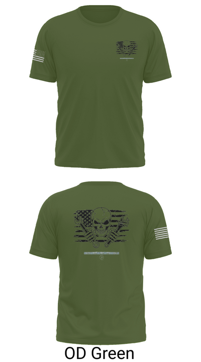 1245th Transportation Company 80401468 Old School Cotton Feel Shirt - 48
