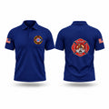 Bristol TN Professional Firefighters Association Short Sleeve Performance Polo - 1
