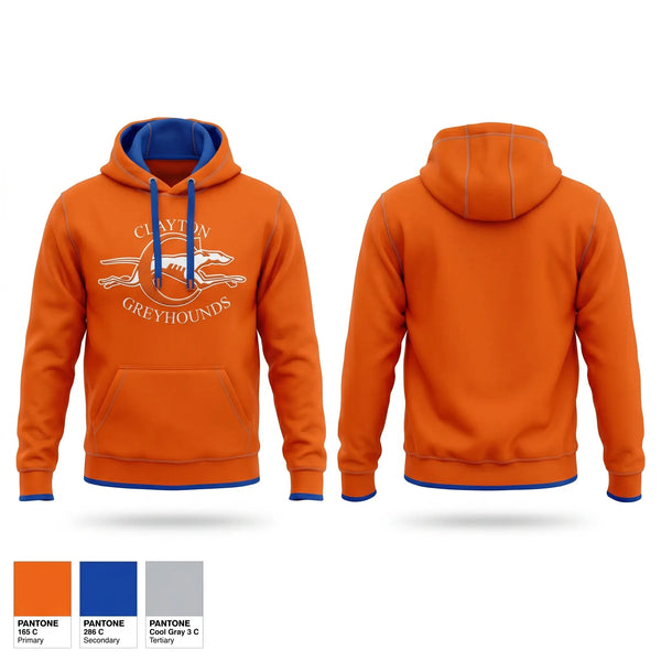 Hoodie, Clayton High School Wrestling, Wrestling, Teamtime, Team time, sublimation, custom sports apparel, team uniforms, spirit wear, spiritwear, sports uniforms, custom shirts, team store, custom team store, fundraiser sports, apparel fundraiser