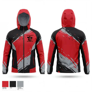 Windbreaker, Mississippi Bandits Youth Football and Cheer Team, , Teamtime, Team time, sublimation, custom sports apparel, team uniforms, spirit wear, spiritwear, sports uniforms, custom shirts, team store, custom team store, fundraiser sports, apparel fundraiser