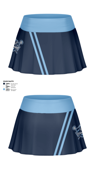 Skort, La Plata Warriors, Women's Lacrosse, Teamtime, Team time, sublimation, custom sports apparel, team uniforms, spirit wear, spiritwear, sports uniforms, custom shirts, team store, custom team store, fundraiser sports, apparel fundraiser