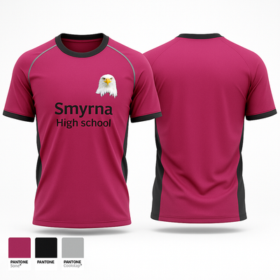 Smyrna High school 69076451 Short Sleeve Performance Shirt - 1