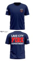 Lake City Fire Department Old School Cotton Shirt - 11