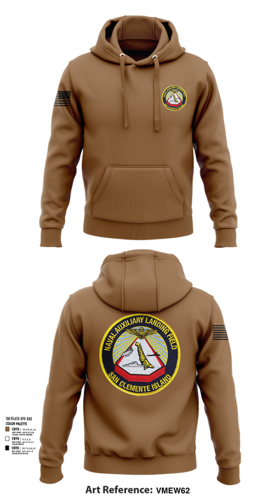 NAVAL AUXILIARY LANDING FIELD SAN CLEMENTE ISLAND 84948296 Hoodie - 101