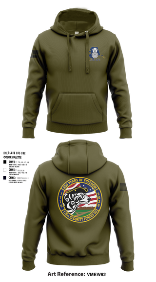 Hoodie, 176 SFS, National Guard, Teamtime, Team time, sublimation, custom sports apparel, team uniforms, spirit wear, spiritwear, sports uniforms, custom shirts, team store, custom team store, fundraiser sports, apparel fundraiser
