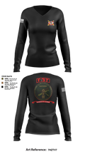Hhc 1-200 44370371 Women's Long Sleeve V-neck Shirt - 3
