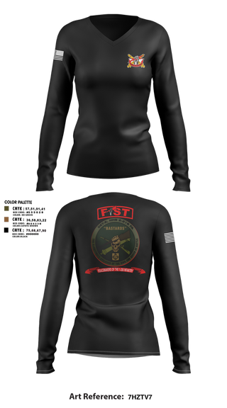 Womens Long Sleeve Vneck Shirt, Hhc 1-200, , Teamtime, Team time, sublimation, custom sports apparel, team uniforms, spirit wear, spiritwear, sports uniforms, custom shirts, team store, custom team store, fundraiser sports, apparel fundraiser