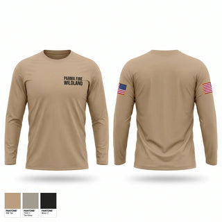 Long Sleeve Performance Shirt, PARMA FIRE WILDLAND, Fire Department, Teamtime, Team time, sublimation, custom sports apparel, team uniforms, spirit wear, spiritwear, sports uniforms, custom shirts, team store, custom team store, fundraiser sports, apparel fundraiser