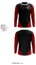 Charlton County Indians 89479896 Long Sleeve Performance Shirt 1