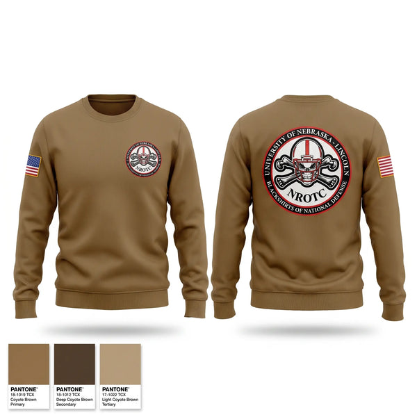 Crew Neck Sweatshirt, Blackshirt Battalion, Navy, Teamtime, Team time, sublimation, custom sports apparel, team uniforms, spirit wear, spiritwear, sports uniforms, custom shirts, team store, custom team store, fundraiser sports, apparel fundraiser