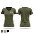 Costilla County Sheriff's Office Women's Short Sleeve V-neck Shirt - 1