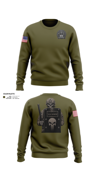 Crew Neck Sweatshirt, C Co, 701st, Army, Teamtime, Team time, sublimation, custom sports apparel, team uniforms, spirit wear, spiritwear, sports uniforms, custom shirts, team store, custom team store, fundraiser sports, apparel fundraiser