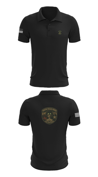 Short Sleeve Performance Polo, South Texas HIDTA, Police, Teamtime, Team time, sublimation, custom sports apparel, team uniforms, spirit wear, spiritwear, sports uniforms, custom shirts, team store, custom team store, fundraiser sports, apparel fundraiser