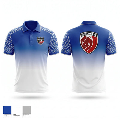 Dragons FC Short Sleeve Performance Polo - 1