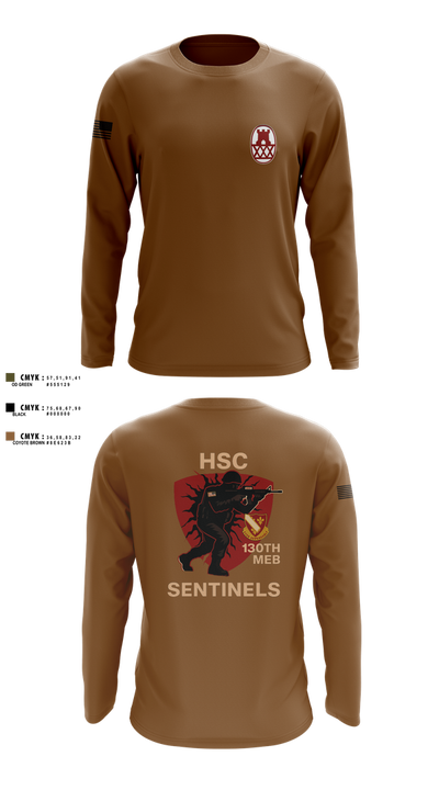 HSC 130th MEB 16353532 Long Sleeve Performance Shirt 4
