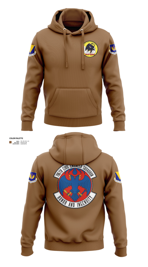 Hoodie, 786th CES, Air Force, Teamtime, Team time, sublimation, custom sports apparel, team uniforms, spirit wear, spiritwear, sports uniforms, custom shirts, team store, custom team store, fundraiser sports, apparel fundraiser