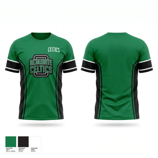 Soft Poly Tee Cotton Like Feel, CELTICS, Men's Basketball, Teamtime, Team time, sublimation, custom sports apparel, team uniforms, spirit wear, spiritwear, sports uniforms, custom shirts, team store, custom team store, fundraiser sports, apparel fundraiser