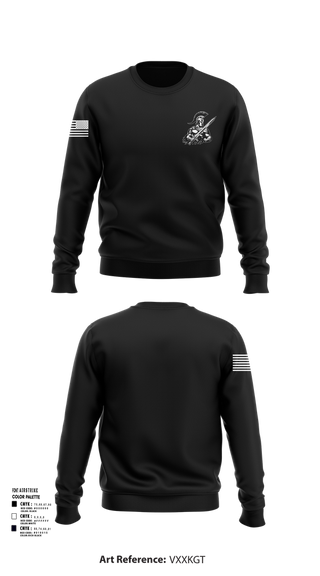 Crew Neck Sweatshirt, University of Tampa Army ROTC, , Teamtime, Team time, sublimation, custom sports apparel, team uniforms, spirit wear, spiritwear, sports uniforms, custom shirts, team store, custom team store, fundraiser sports, apparel fundraiser
