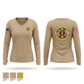 Cherokee County Sheriff’s Office Women's Long Sleeve V-neck Shirt - 1