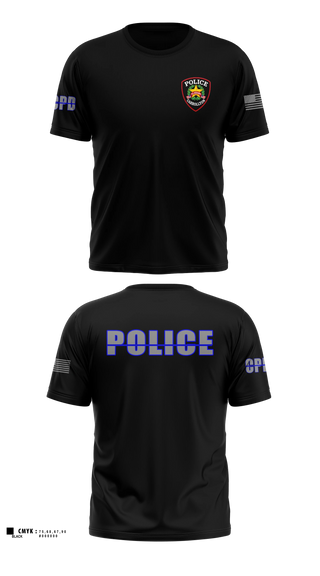 Old School Cotton Shirt, Carrollton Police Department, Police, Teamtime, Team time, sublimation, custom sports apparel, team uniforms, spirit wear, spiritwear, sports uniforms, custom shirts, team store, custom team store, fundraiser sports, apparel fundraiser