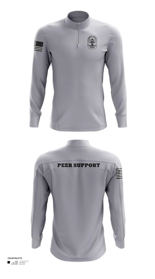 Quarter Zip Jacket, LMPD HSO TACMED, Police, Teamtime, Team time, sublimation, custom sports apparel, team uniforms, spirit wear, spiritwear, sports uniforms, custom shirts, team store, custom team store, fundraiser sports, apparel fundraiser