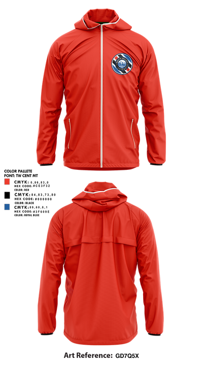 South Valley United 668271 Windbreaker - 6