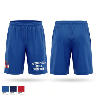 Athletic Shorts With Pockets, Wyndmoor Hose Company #1, Fire Department, Teamtime, Team time, sublimation, custom sports apparel, team uniforms, spirit wear, spiritwear, sports uniforms, custom shirts, team store, custom team store, fundraiser sports, apparel fundraiser