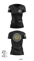 HCPA Swat 1437477 Women's Short Sleeve V-neck Shirt - 102