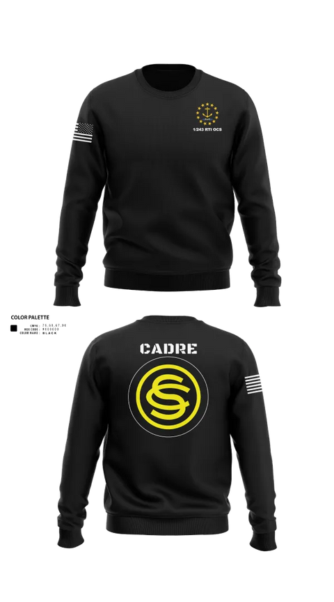 Crew Neck Sweatshirt, 1/243 RTI OCS, , Teamtime, Team time, sublimation, custom sports apparel, team uniforms, spirit wear, spiritwear, sports uniforms, custom shirts, team store, custom team store, fundraiser sports, apparel fundraiser