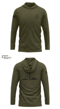 Denver Special Response Team Long Sleeve Performance Shirt with hood - 12