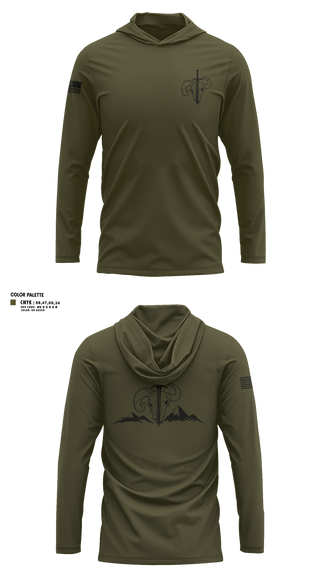 Long Sleeve Performance Shirt with hood, Denver Special Response Team, Police, Teamtime, Team time, sublimation, custom sports apparel, team uniforms, spirit wear, spiritwear, sports uniforms, custom shirts, team store, custom team store, fundraiser sports, apparel fundraiser